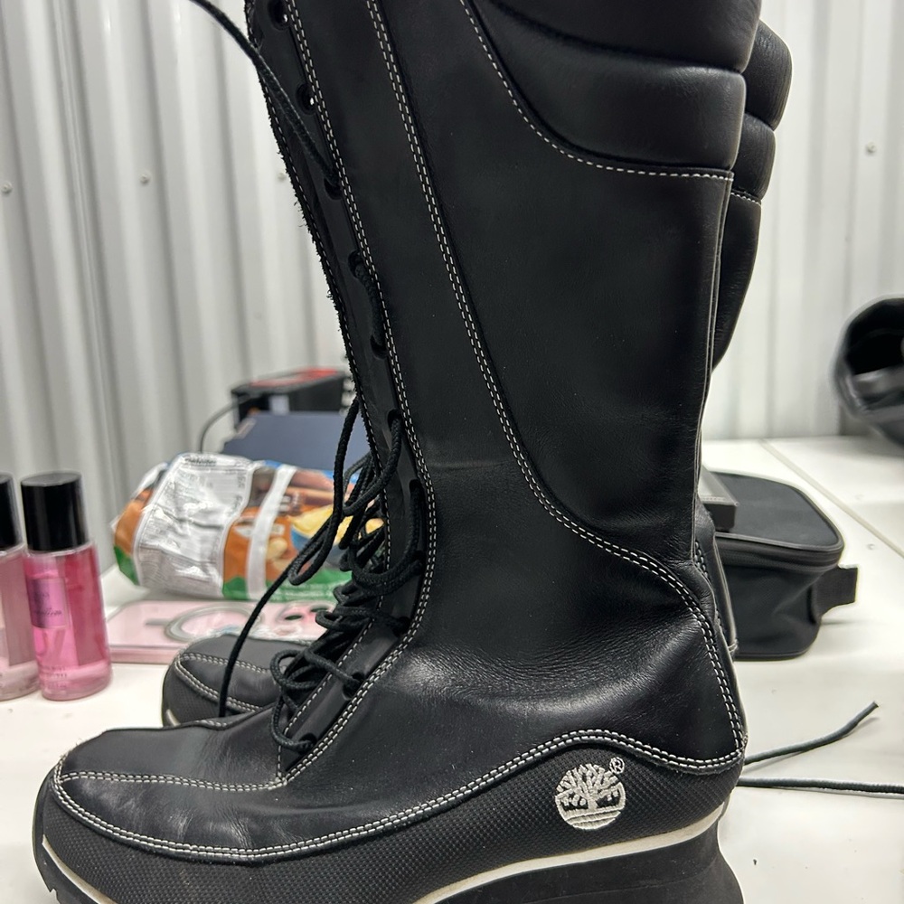 Timberland Womans Euro Dub Spin Boots size 7.5